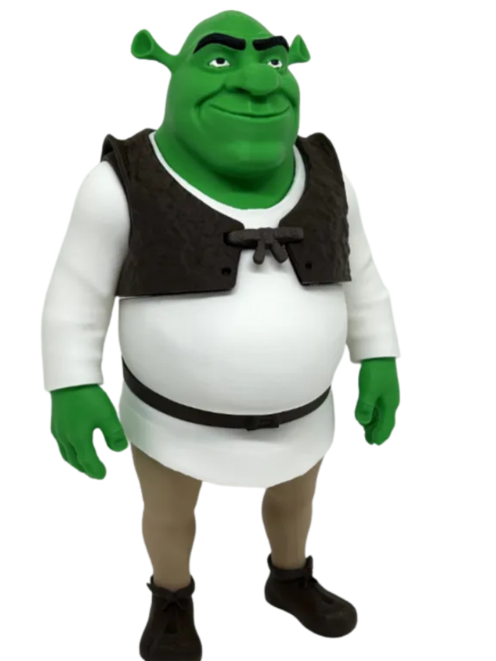Shrek em Miniatura 3D Premium