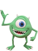 Mike Wazowski - Monstros S.A. em Impressão 3D Premium