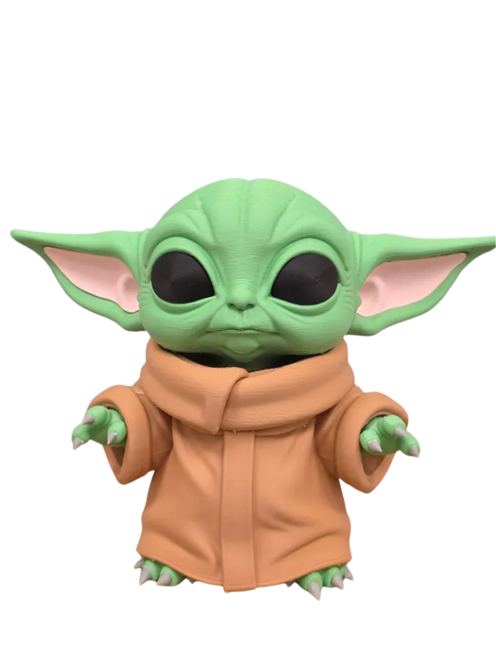 Grogu Colecionável em Impressão 3D Premium