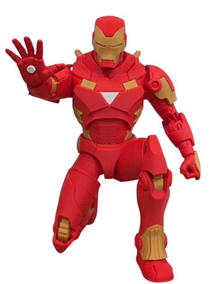 Homem de Ferro em Miniatura 3D Premium