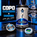 Copo Personalizado Equipes + Chaveiro DRIP3D