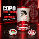Copo Personalizado Equipes + Chaveiro DRIP3D